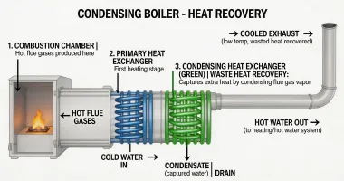 Guide to condensing boiler efficiency