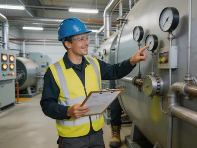 VaillantHeat service engineer at work